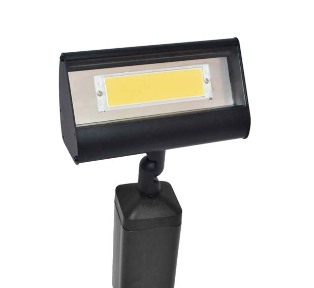 Focus LFL-01-LEDP24-12VBLT 8 watt LED Floodlight Fixture, 500 lumens, 50,000hr life, 12 Volt, Non-Dimmable, Black Finish