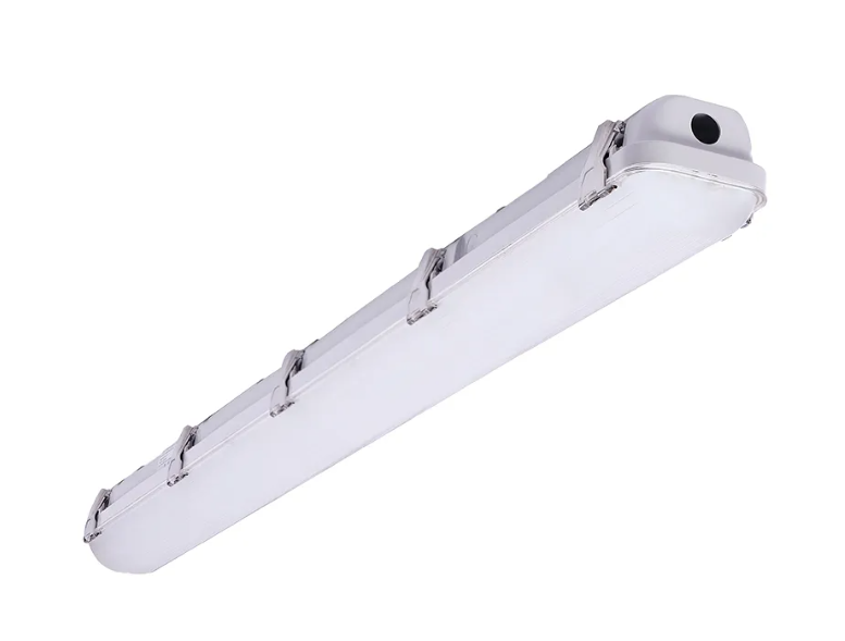 Westgate LVTE-4FT-20-35W-MCTP 20W/28W/35W Wattage Selectable LED 4' Linear Vaportight Fixture, 3500K/4000K/5000K Color Selectable, 4900 Max Lumens, 50,000hr life, 120-277 Volt, 0-10V Dimming