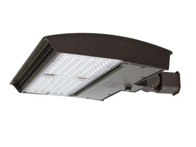 MaxLite M125U4W-CSBKCR 125 watt LED Area Light Fixture, 3000K/4000K/5000K Color Selectable, 17425 Lumens, 175000hr life, 120-277 Volt, 0-10V Dimming, Slipfitter Mount, Bronze Finish