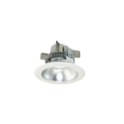 Nora NLCBC-451-40-WW-A 10 Watt, LED, Round Retrofit Downlight Fixture, 4000K, 750 lumens, 50,000hr life, 120 Volt, White/White Finish