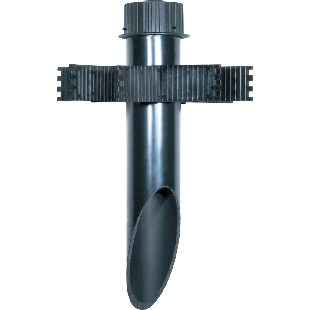 Nuvo 76-641 19in. x 2-7/8in. diameter PVC Mounting Post, Bronze Finish, with Metal Cap