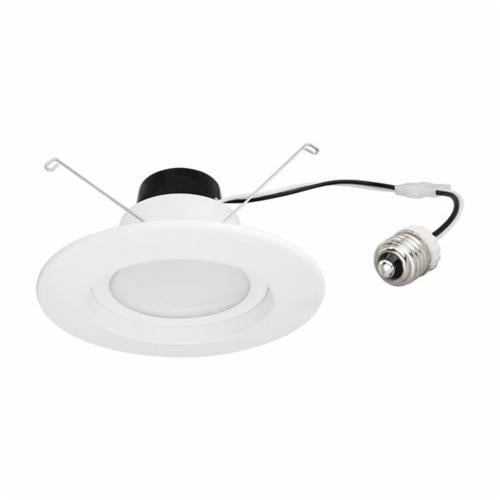 TCP LED14DR5627K 14 watt LED Recessed Downlight Retrofit Kit for 5in.-6in. diameter, Smooth Baffle Trim, Medium (E26) base, 2700K, 800 lumens, 35,000hr life, 120 volt *Discontinued*