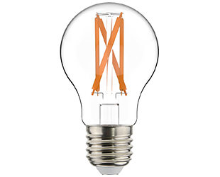 Rab LED-9-A19-E26-940-F-C  9 watt A19 LED Clear Filament Lamp, Medium (E26) Base, 4000K, 810 lumens, 15,000hr life, 120 Volt, Dimming