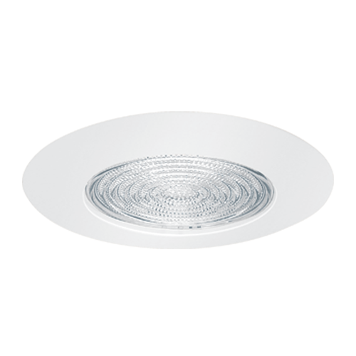 Elite B605WH 6' Plastic Fresnel Shower Trim, White Finish