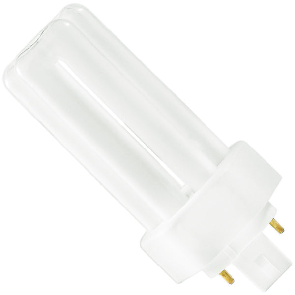 Sylvania 20879 CF26DT/E/827 26 watt Triple-Tube Compact Fluorescent Lamp, 4-Pin (GX24q-3) base, 2700K, 1800 lumens, 12,000hr life