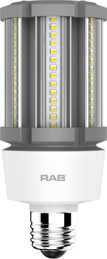 Rab HID-18-E26-830-BYP-PT E26 CRI80 3000K 2,450lm HID Post Top 18W 75EQ Lamp. *Discontinued*