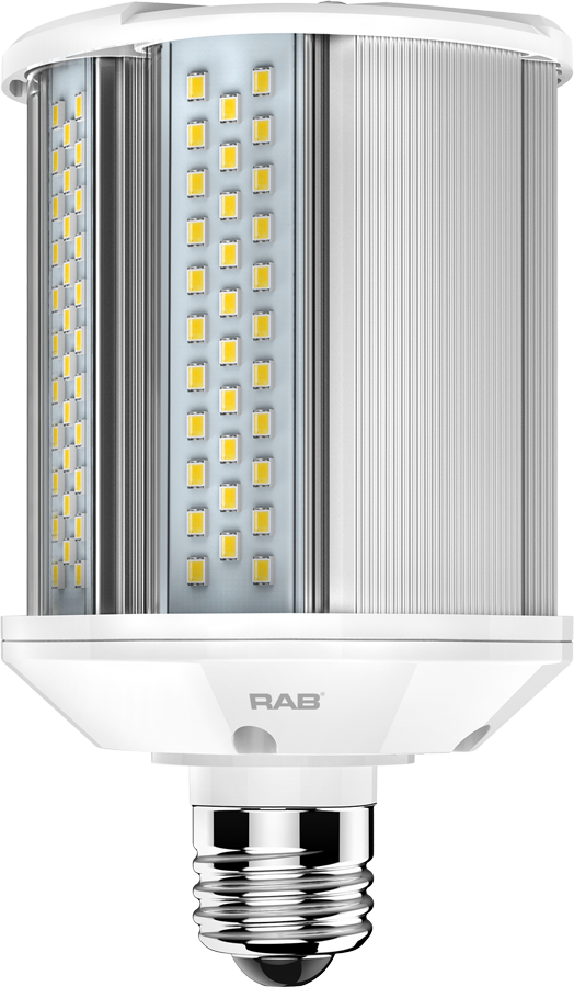 Rab HID-20-H-E26-830-BYP-WP 20 watt LED Cluster Lamp, Medium (E26) Base, 3000K, 3000 lumens, 180 Degree Beam Angle, 50,000hr life, 120-288 volt,