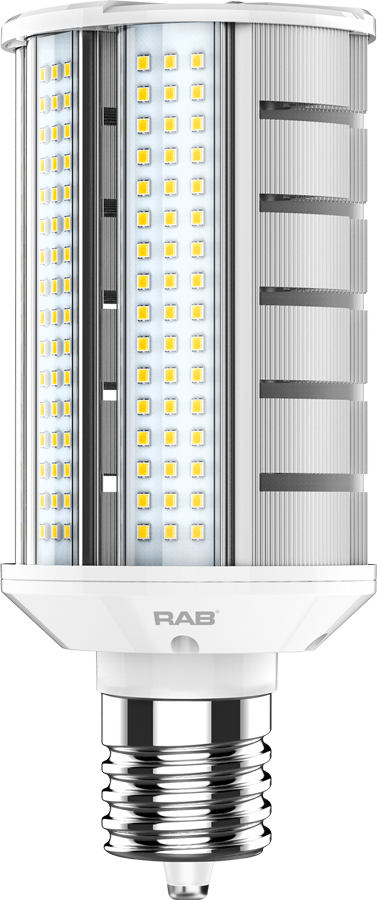 Rab HID-30-H-EX39-840-BYP-WP 30 watt LED Wallpack Retrofit Lamp to replace 150W HID, 4000K, 4650 lumens, 50,000hr life, 120-277 volt, Non-Dimmable, Ballast Bypass