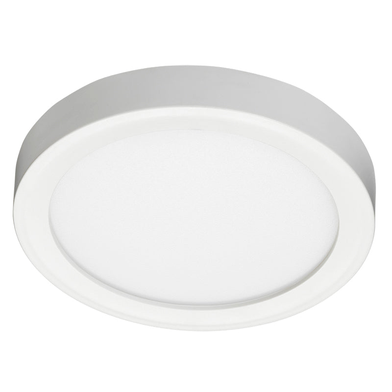 Juno JSF 7IN 10LM 30K 90CRI MVOLT ZT WH 13 watt LED 7" Round Slim Ceiling Light Fixture, 3000K, 1000 lumens, 90 CRI, 50,000hr life, 120 Volt, 0-10V Dimming, White Finish