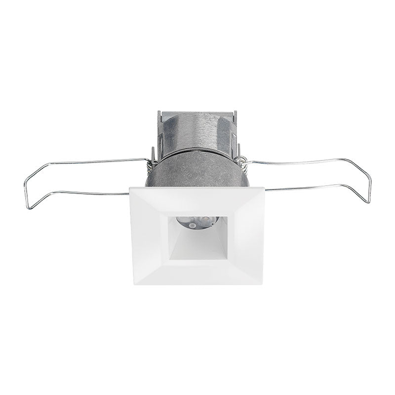 Juno MD1LG2 SQ 03LM 30K 80CRI NFL WH 4.8 watt LED 2" Square Recessed Downlight, 3000K, 300 lumens, 50,000hr, 12V, Dimming, White Finish