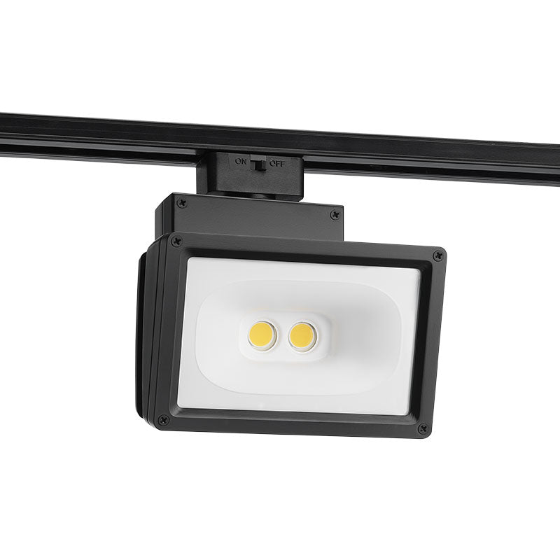 Juno T259L G2 40K 90CRI PDIM BL 41 watt LED Wall Wash Track Light Fixture, 4000K, 3814 Lumens, 50,000hr life, 120 Volt, ELV Dimming, Black Finish