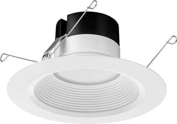 Juno 65BEMW HL SWW5 90CRI M6 14.5 watt LED 5/6" High Lumen Retrofit Downlight, 2700/3000/3500/4000/5000K Color Selectable, 1200 lumens, 50,000hr life, 120 volt, Dimming, White Baffle Trim