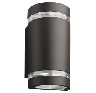 Lithonia OLLWU-LED-P1-40K-MVOLT-DDB  14 watt LED Cylinder Uplight/Downlight Wall Sconce Fixture, Polycarbonate lens, 4000K, 947 lumens, 50,000hr life, 120-277 volt, Bronze Finish, Wet Location Rated