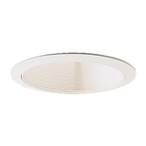 Nora NTM - 31 White Stepped Baffle Trim With Ring - Lighting Supply Guy