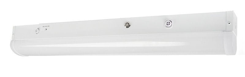 Westgate LSN-4FT-40W-MCTP-D 20W/30W/40W Wattage Selectable LED 4' Linear Strip Light Fixture, 3500K/4000K/5000K Color Selectable, 6500 lumens, 50,000hr life, 120-277 Volt