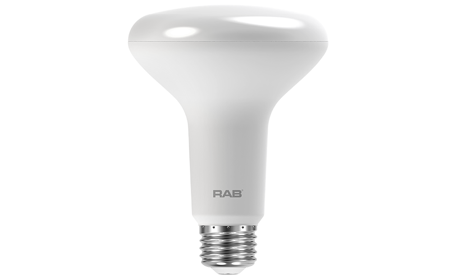 Rab BR30-10-927-DIM 10 watt BR30 LED Reflector Lamp, Medium (E26) Base, 2700K, 700 lumens, 25,000hr life, 120 Volt, Dimming