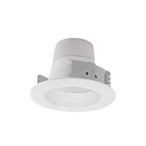 Elite RL431-950L-DIMTR-120-27K/30K/35K/40K/50K-90-W-WH 10.5 watt LED 4" Retrofit Recessed Downlight, 2700K/3000K/3500K/4000K/5000K Color Selectable, 950 lumens, 50,000hr life, 120 Volt, TRIAC Dimming, White Finish