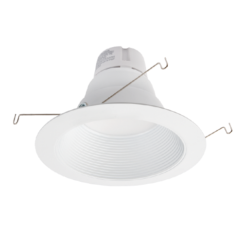 Elite RL631-950L-DIMTR-120-30K-90-W-WH 15 watt LED 6" Retrofit Downlight Fixture, 3000K, 950 lumens, 50,000hr life, 120 Volt, Dimming, White Baffle Finish