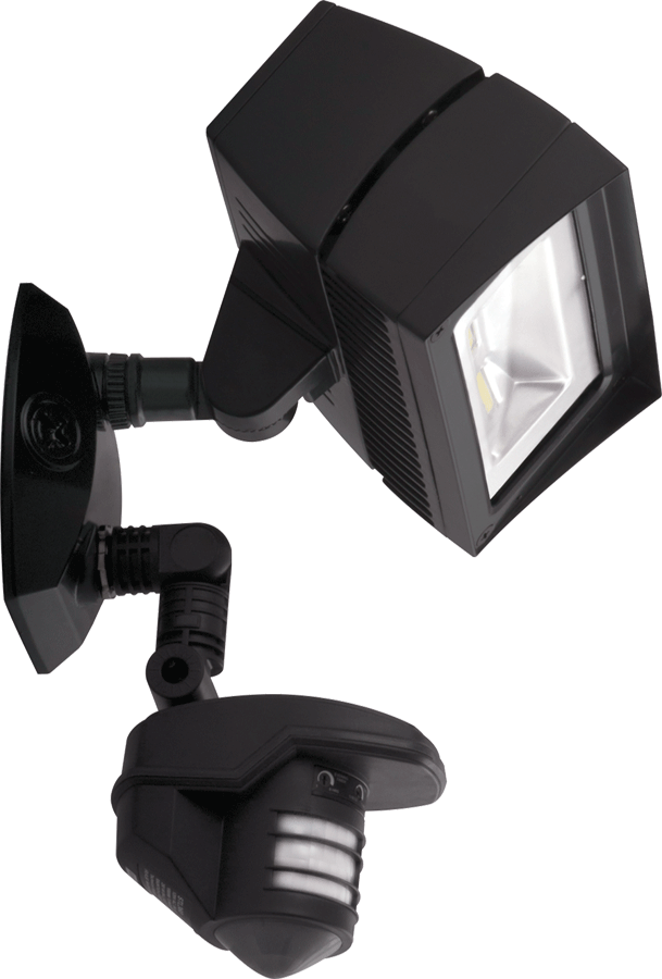 RAB Lighting X17XFU80SF 80w LED X17 Floodlight Series with Slipfitter Mount, 30K/40K/50K Field Adj CCT, 5356 lumens, 100,000hr life, 120-277 volt, Bronze Finish, 0-10v Dimming