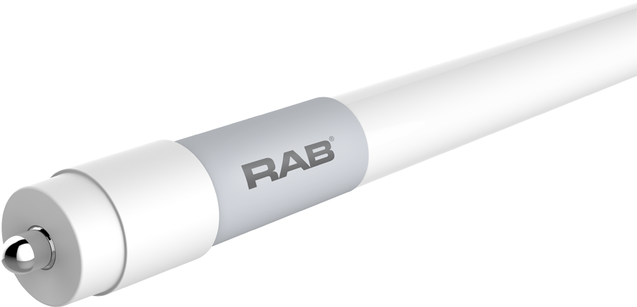 Rab T8-43-96G-Fa8-835-DE-BYP 43W Fa8 3500K 5000LM LED TUBE T8 GLASS 8ft TYPE B Lamp