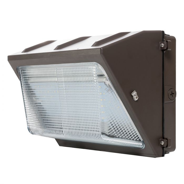 Westgate WML-HL-50W-30K 50 watt LED Non-Cutoff Wallpack Fixture, 3000K, 6500 lumens, 70,000hr life, 120-277 volt, 0-10V Dimming, Dark Bronze Finish. *Discontinued*